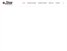 Tablet Screenshot of estarinc.com